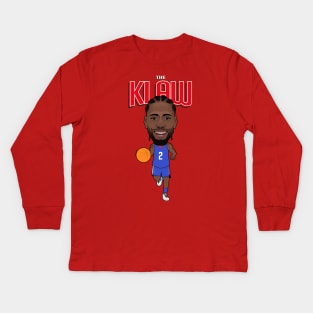 Kawhi Leonard 'The Klaw' Kids Long Sleeve T-Shirt